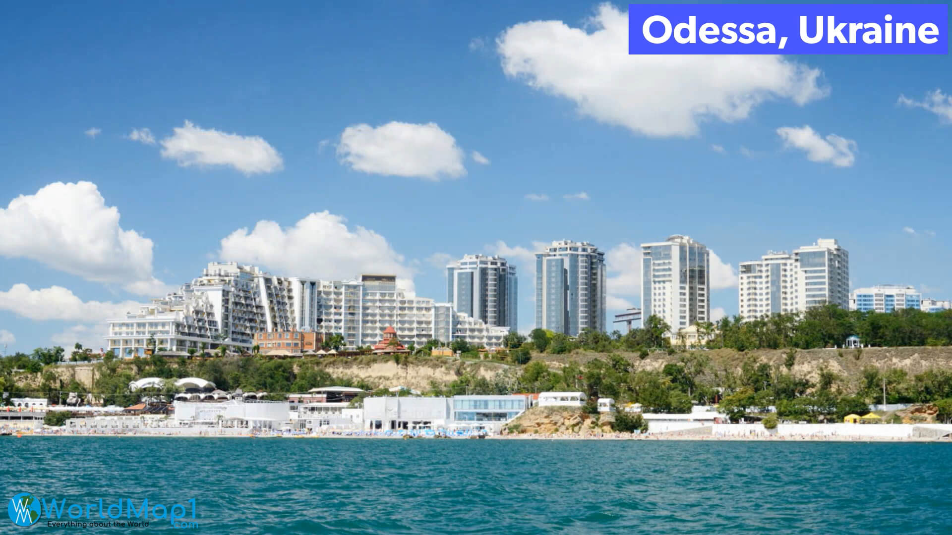 View from Sea of Odessa
